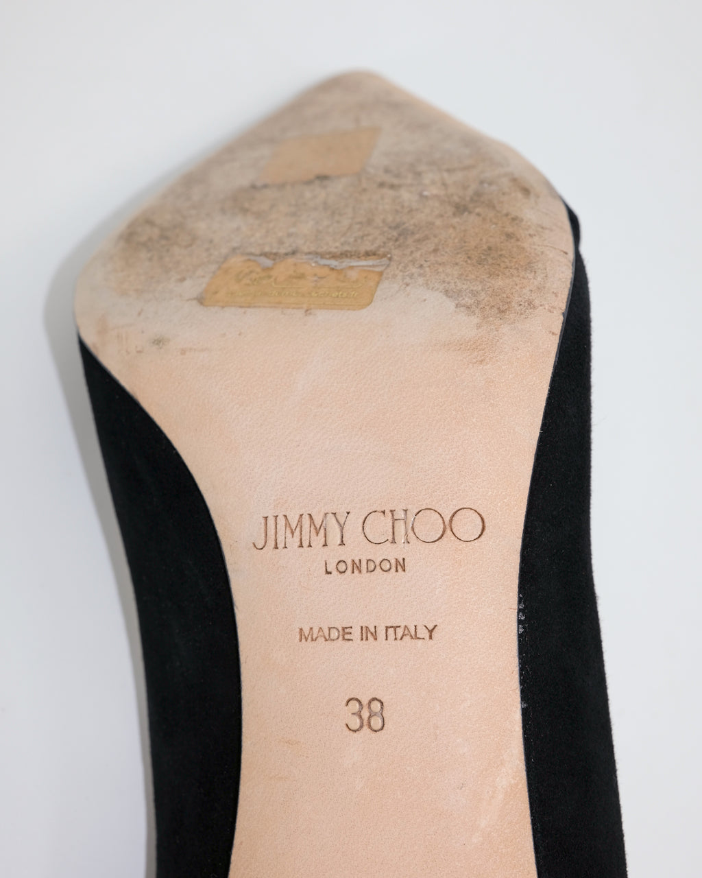 JIMMY CHOO CHERI CRYSTAL-BUCKLE PUMPS 38