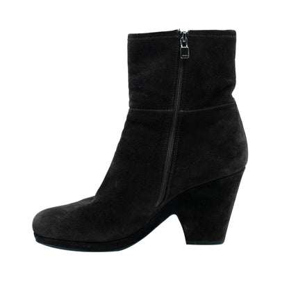 Prada Sport Suede Mid-Calf Sock Boots (38)