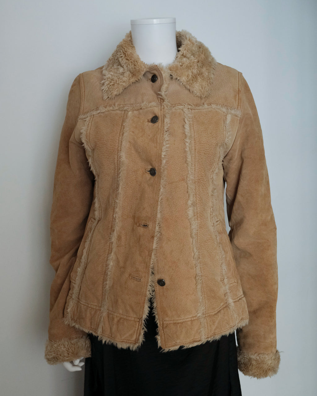 Y2K WILSON'S LEATHER JACKET (M)
