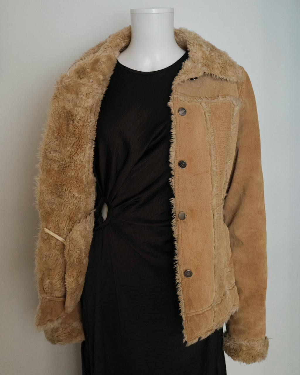 Y2K WILSON'S LEATHER JACKET (M)