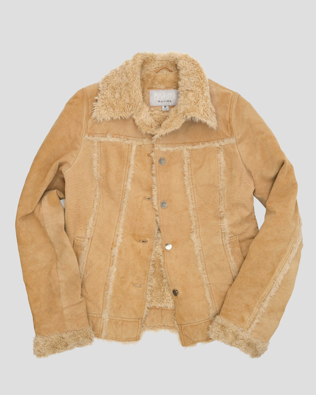 Y2K WILSON'S LEATHER JACKET (M)