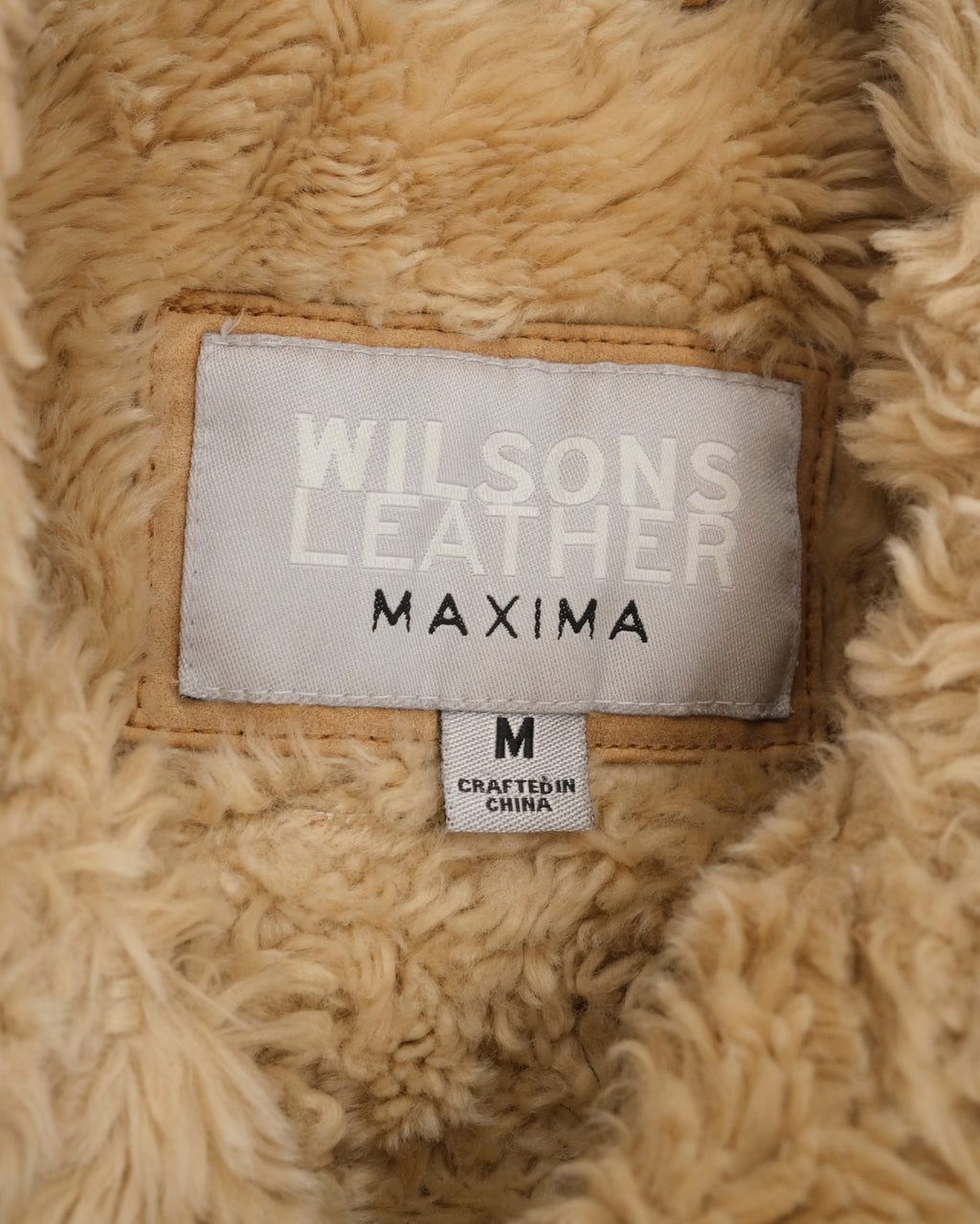 Y2K WILSON'S LEATHER JACKET (M)