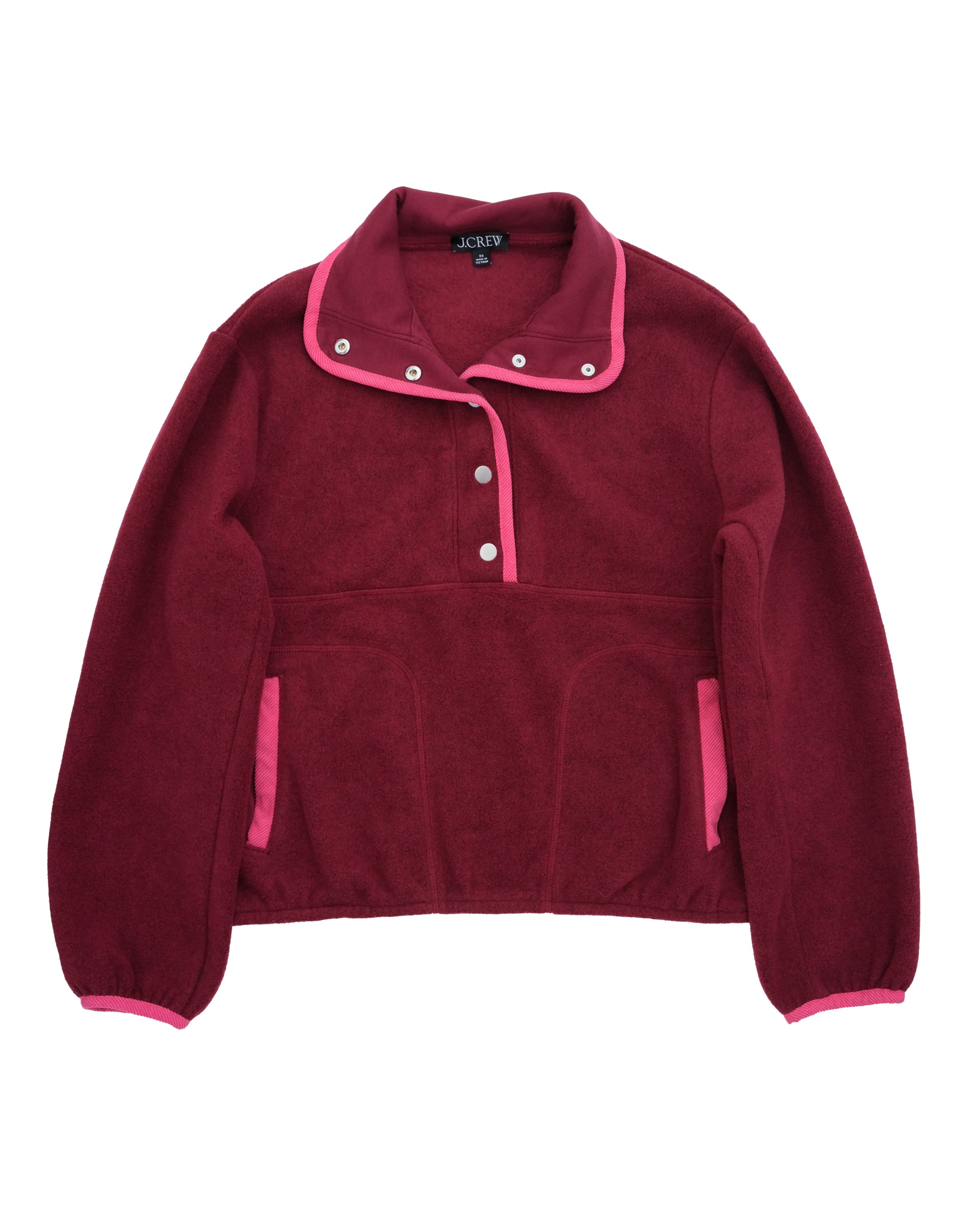 JCREW FLEECE JACKET (XS/S)