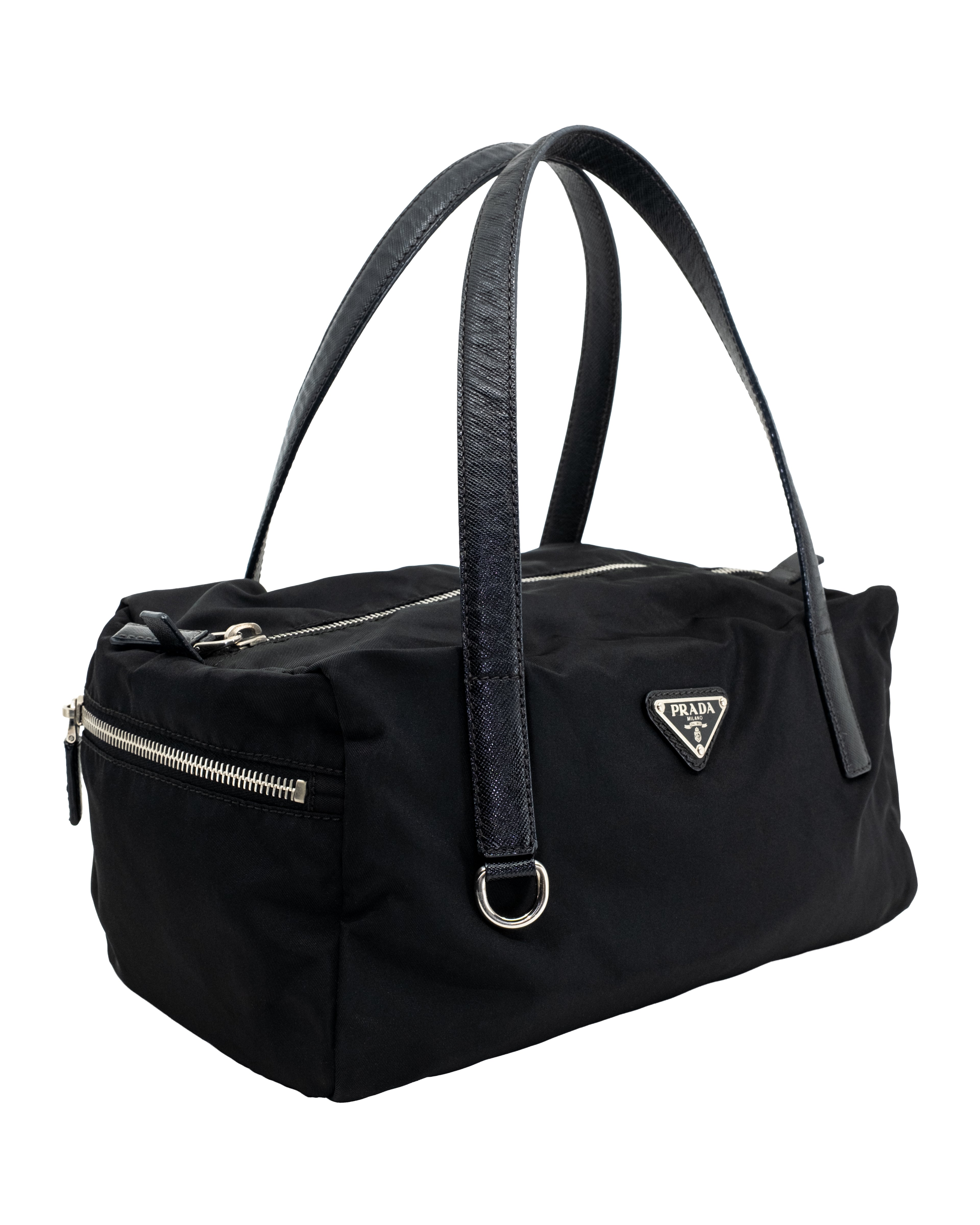 PRADA NYLON BOSTON BAG