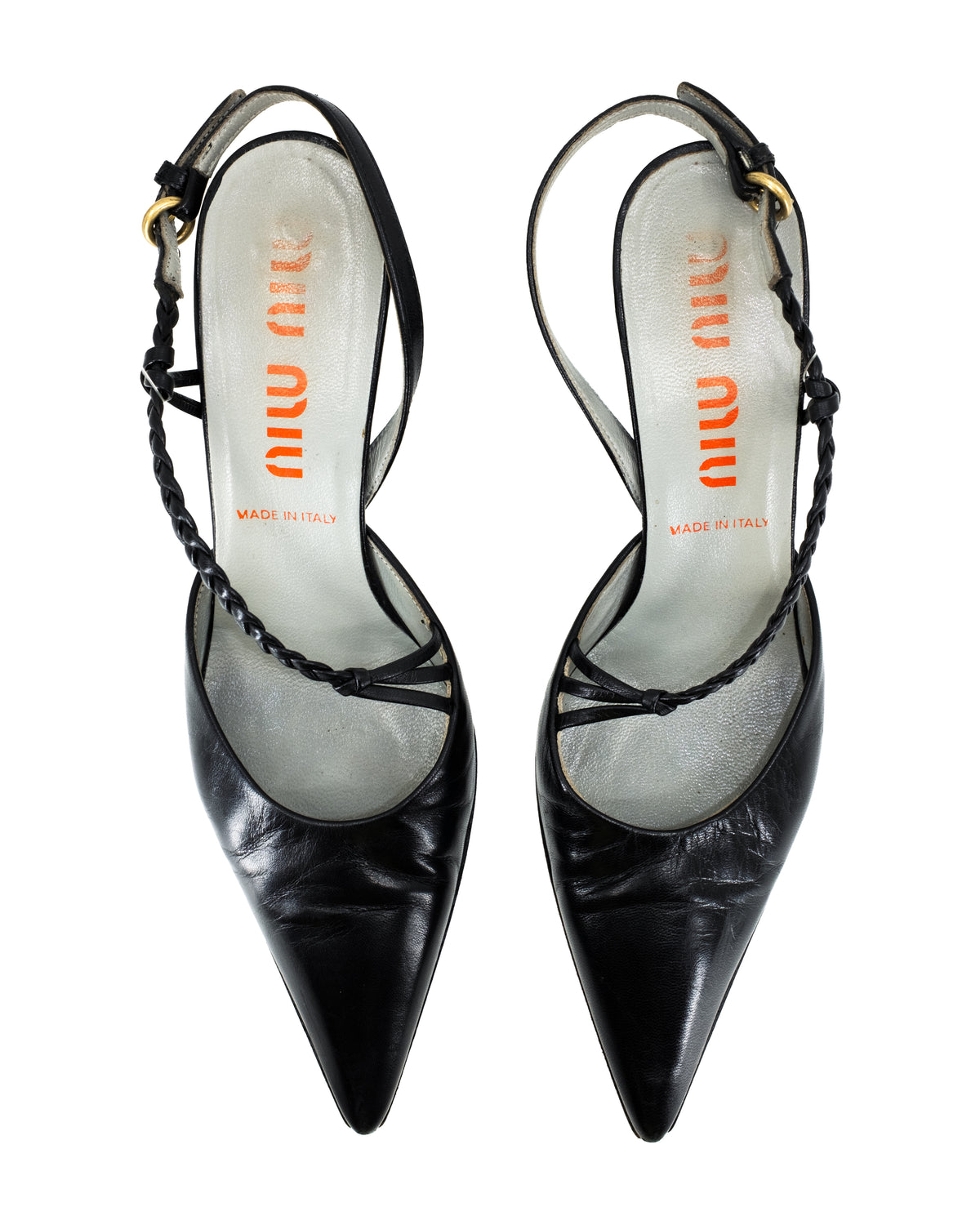 MIU MIU VINTAGE SLINGBACKS 37