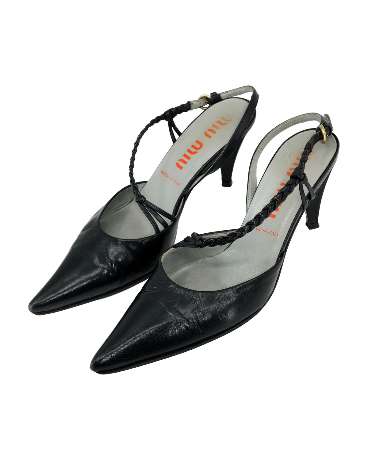MIU MIU VINTAGE SLINGBACKS 37