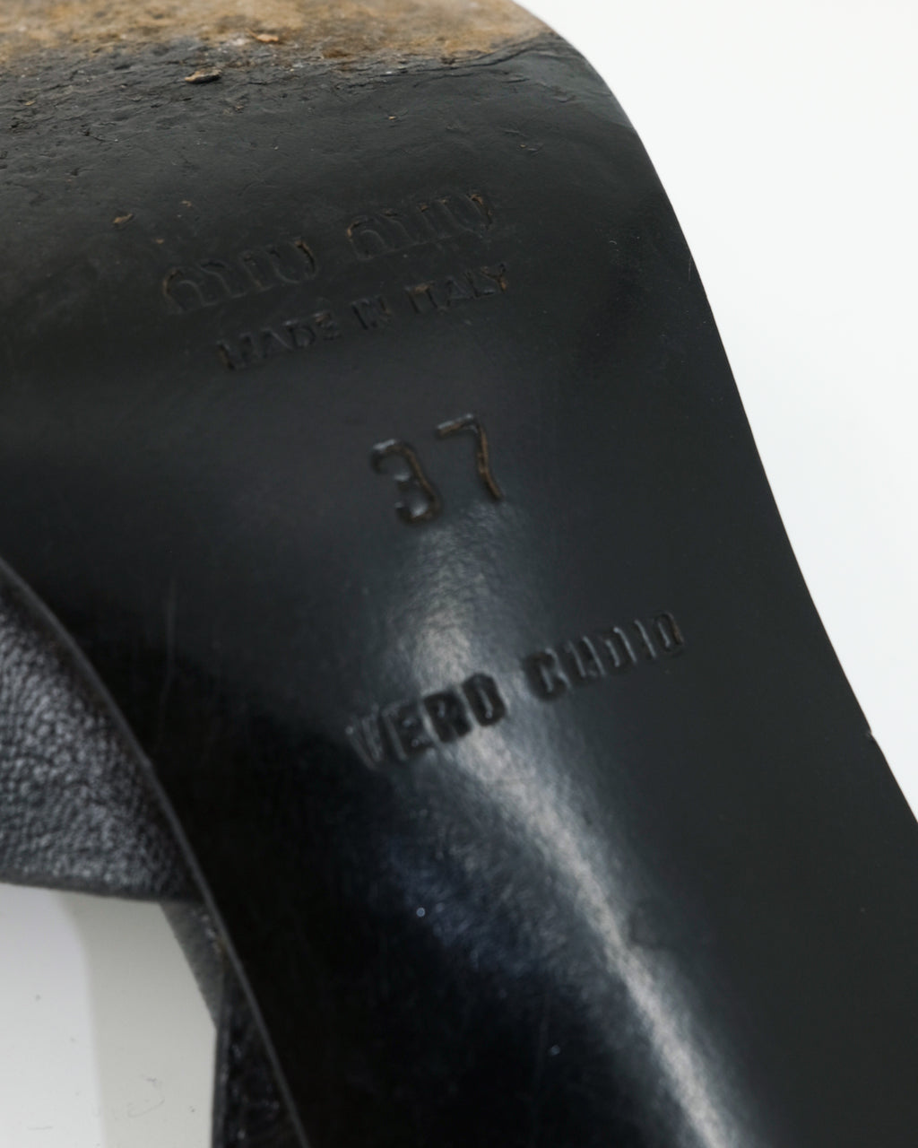 MIU MIU VINTAGE SLINGBACKS 37