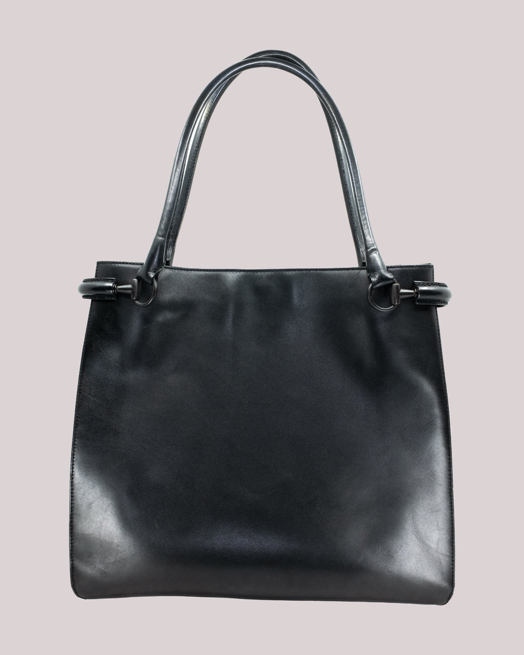 GUCCI LEATHER SHOULDER BAG