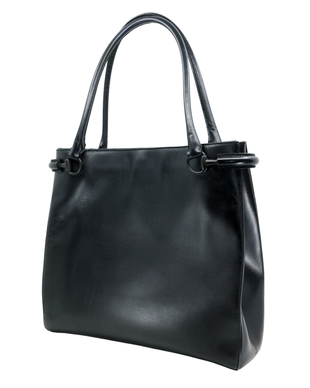 GUCCI LEATHER SHOULDER BAG