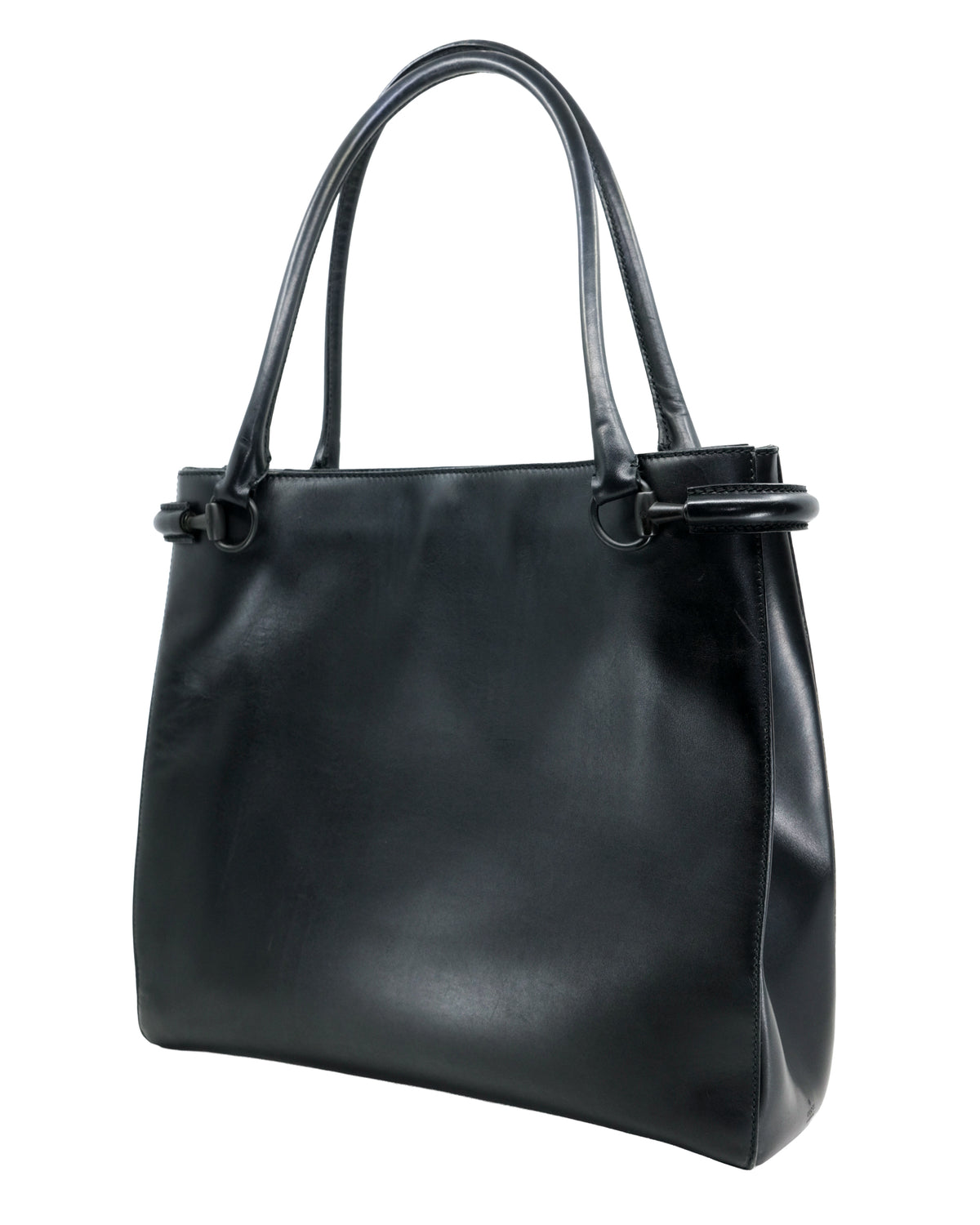 GUCCI LEATHER SHOULDER BAG
