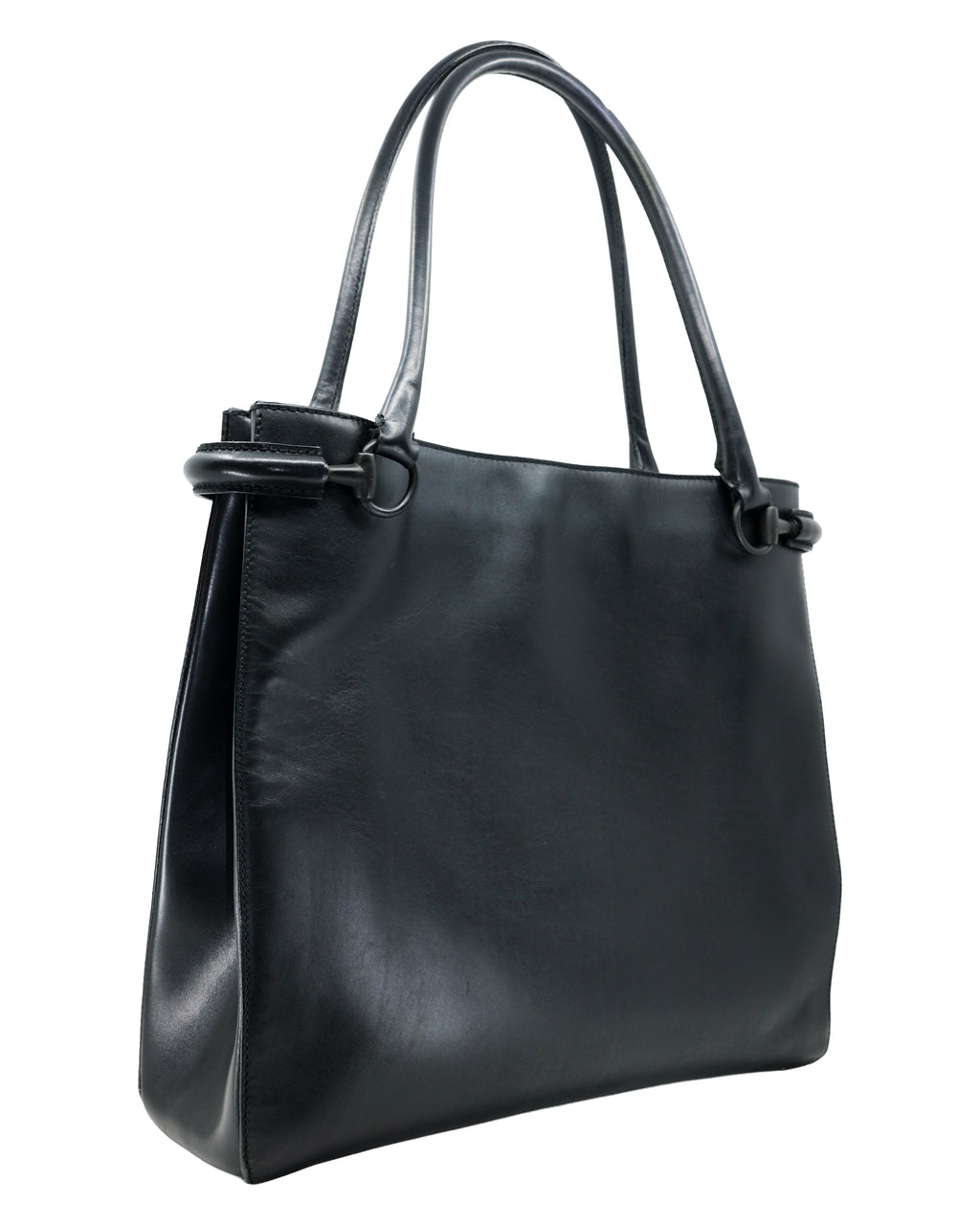 GUCCI LEATHER SHOULDER BAG