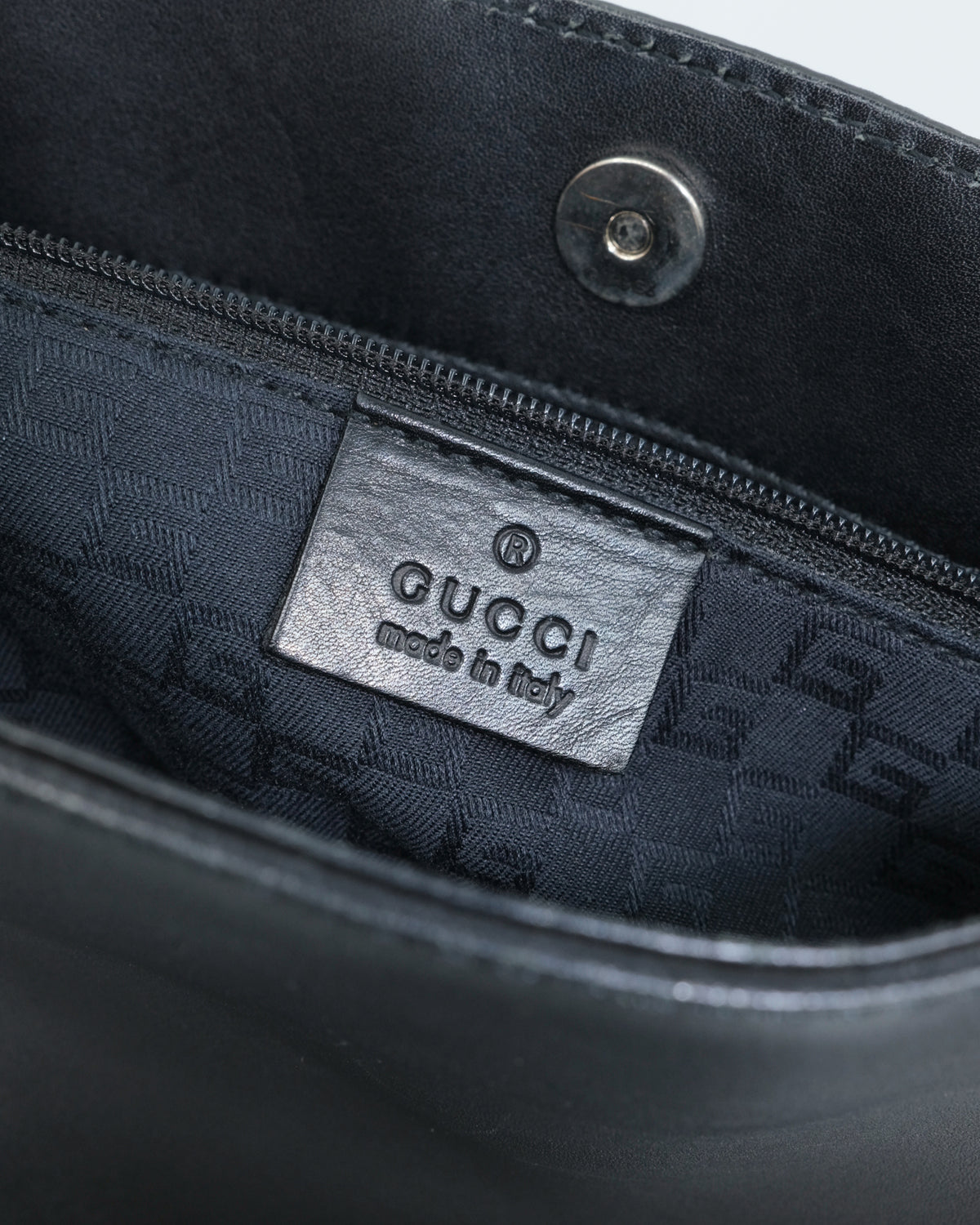 GUCCI LEATHER SHOULDER BAG