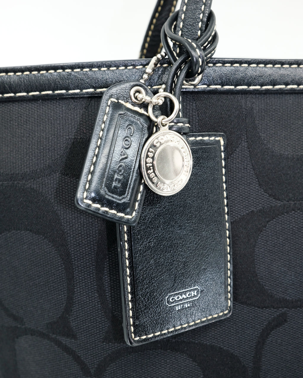 COACH CANVAS TOTE BAG
