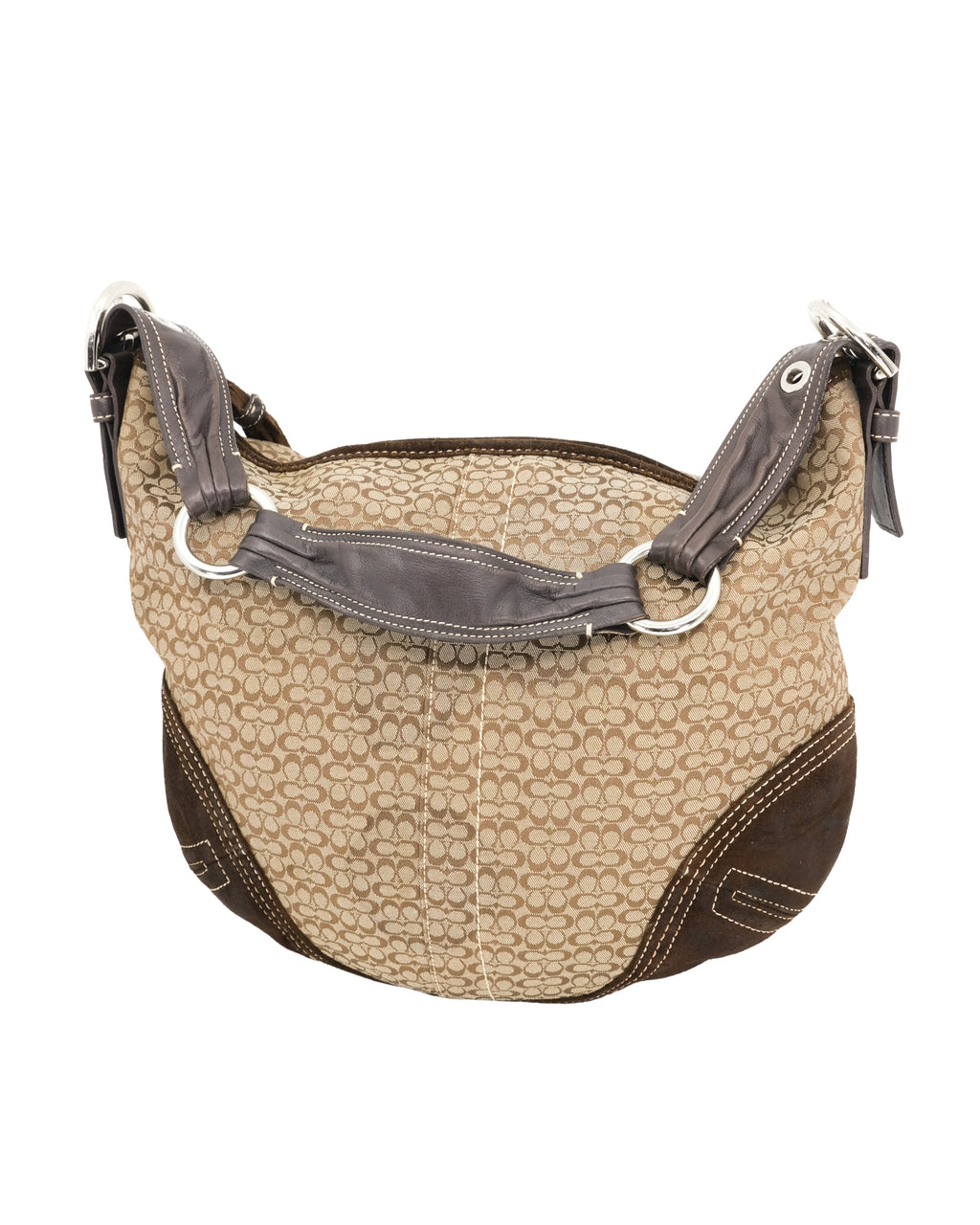 COACH BROWN SHOULDER BAG
