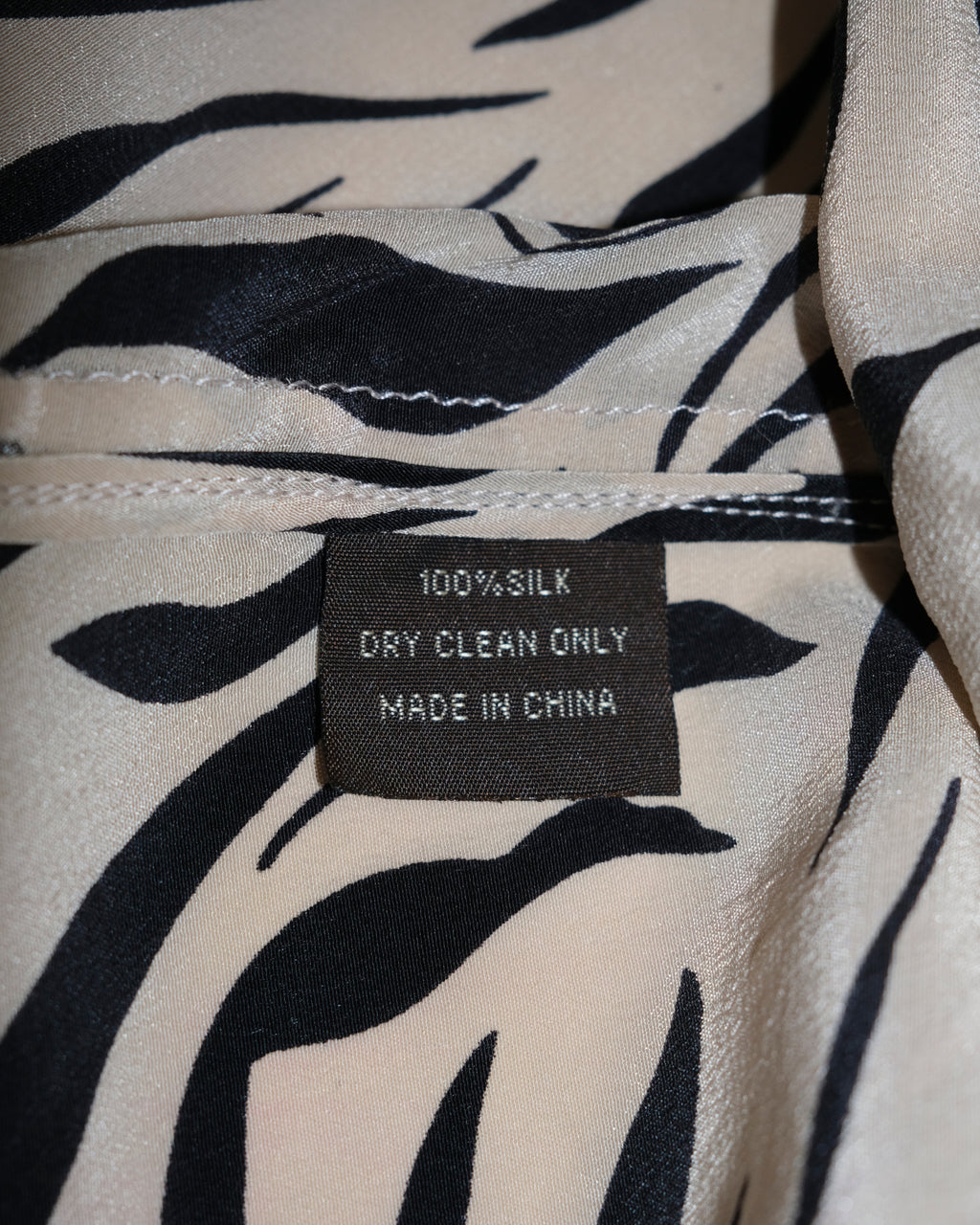 NICHOLAS K SILK ANIMAL PRINT DRESS (L)