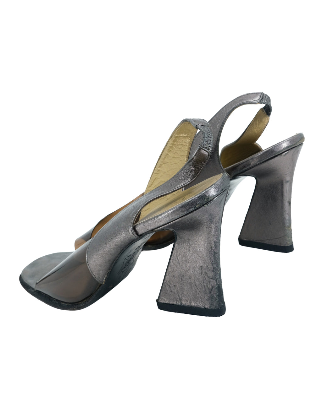 YVES SAINT LAURENT VINTAGE HEELS 38