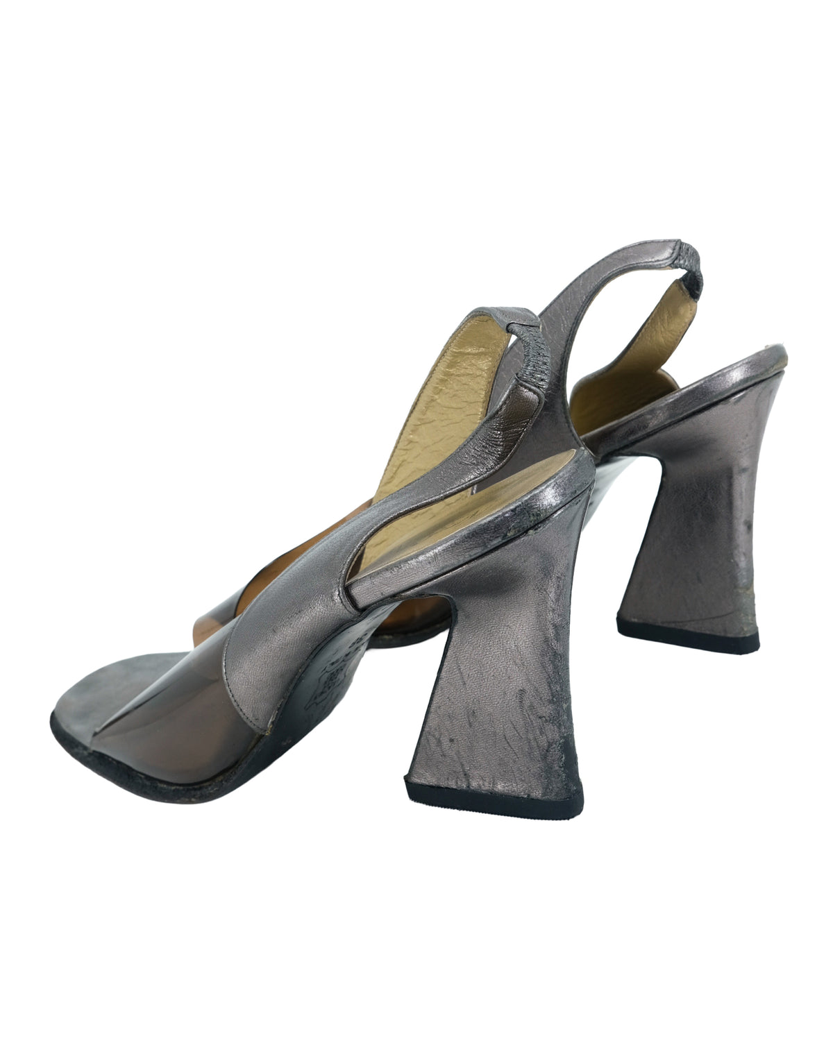 YVES SAINT LAURENT VINTAGE HEELS 38