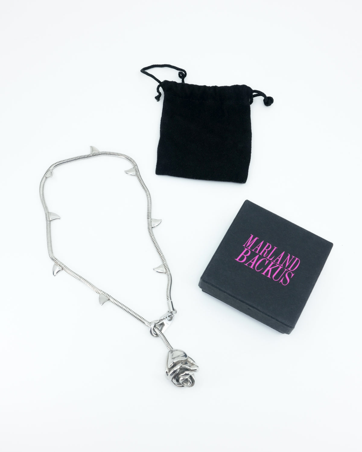 MARLAND BACKUS ROSEBUD NECKLACE