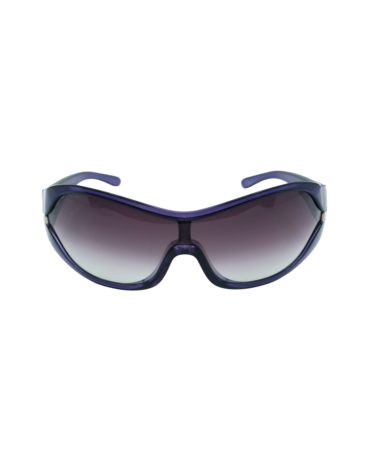 PRADA PURPLE SHIELD SUNGLASSES
