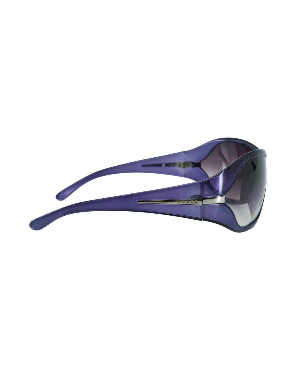 PRADA PURPLE SHIELD SUNGLASSES
