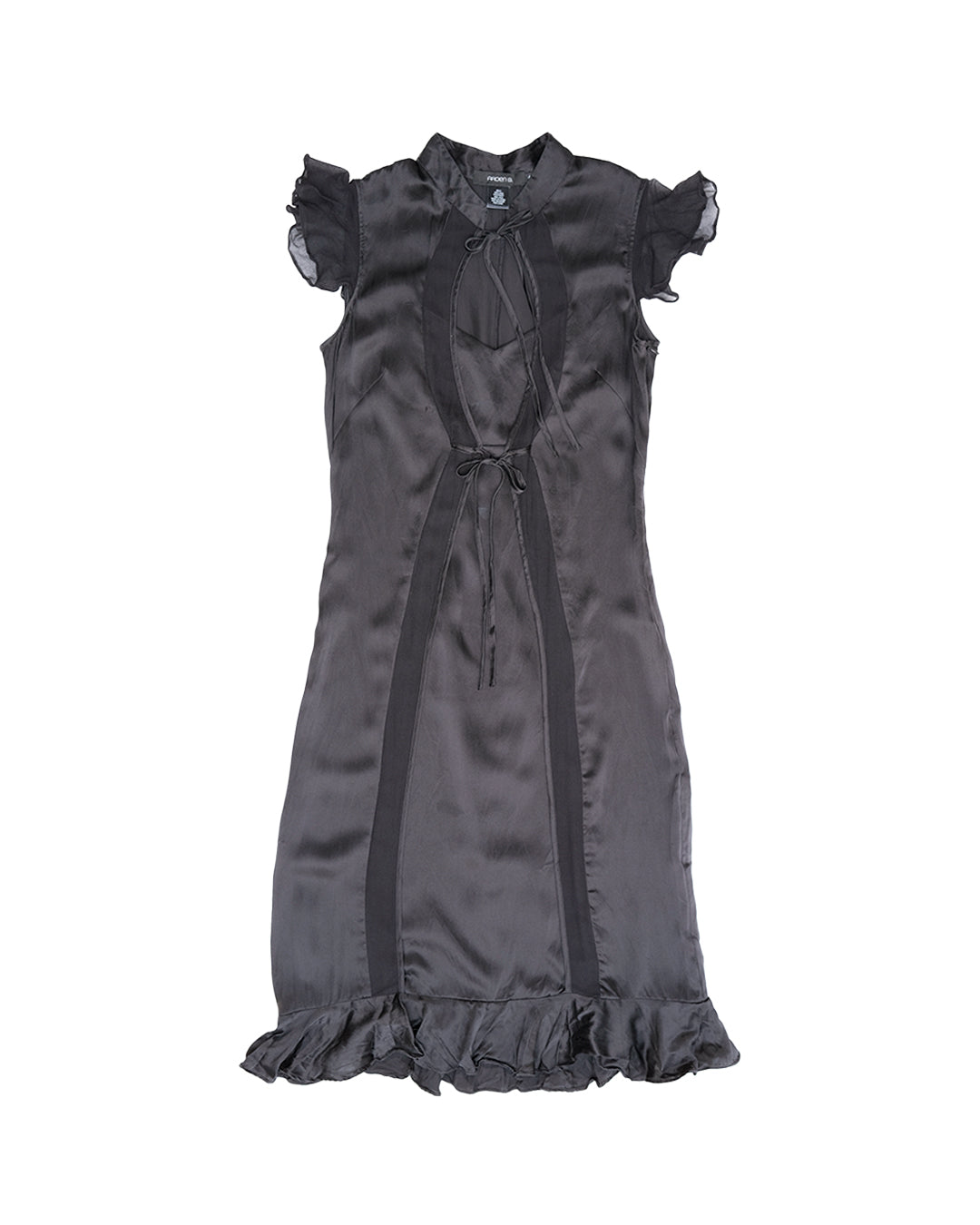 ARDEN B. SILK DRESS (S)