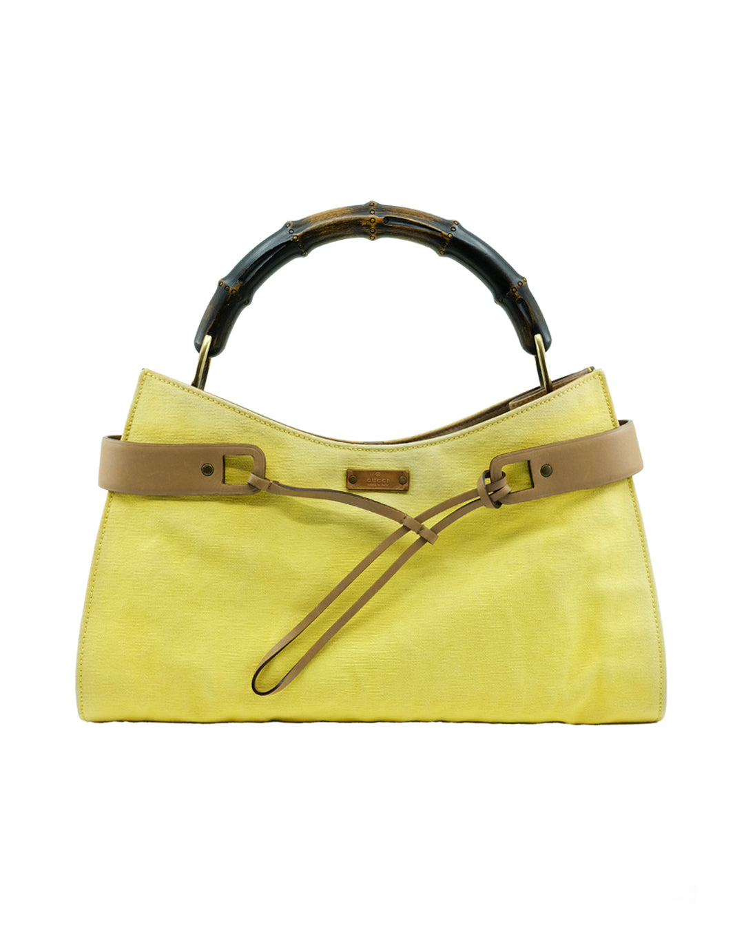 2002 GUCCI BAMBOO SHOULDER BAG