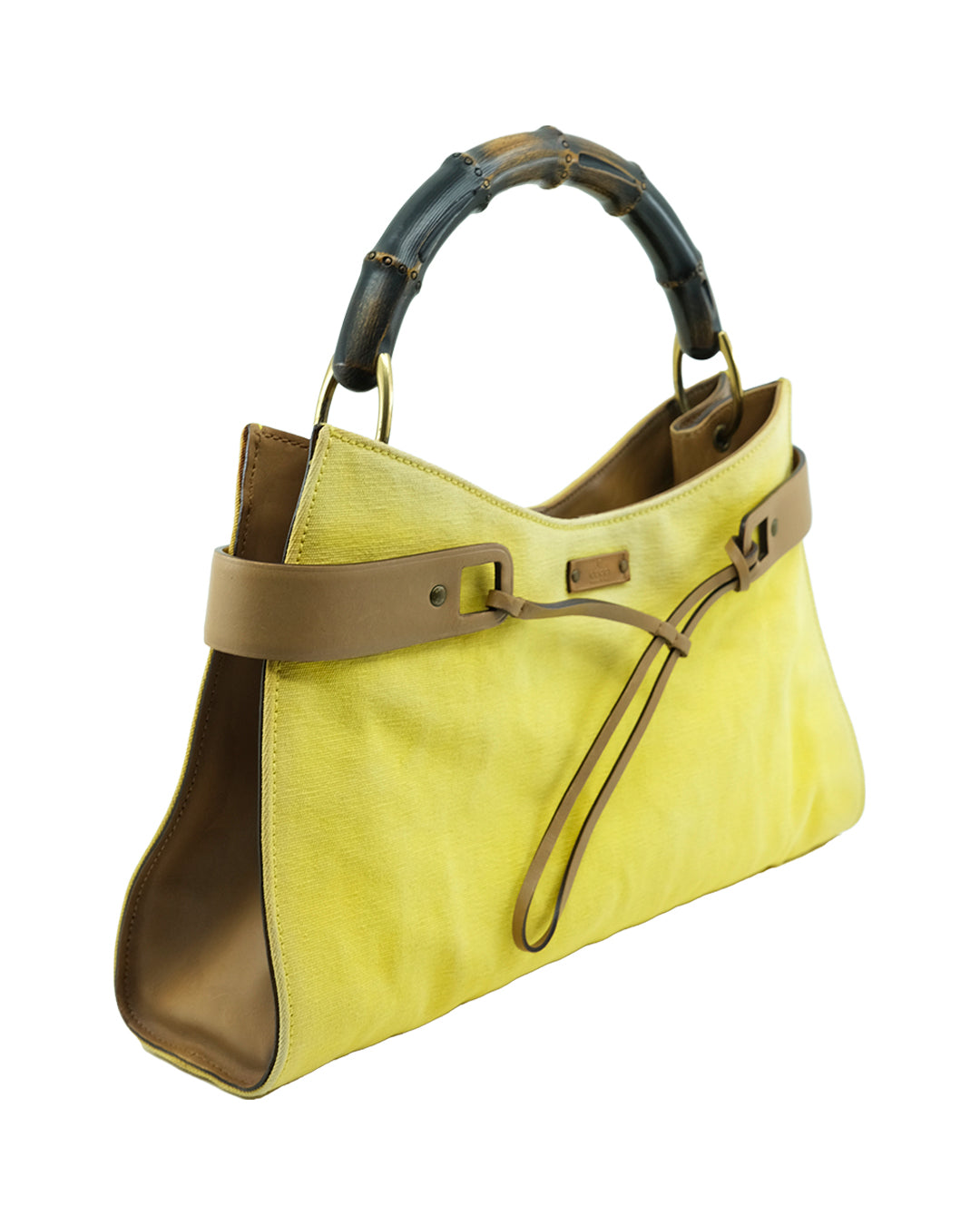 2002 GUCCI BAMBOO SHOULDER BAG