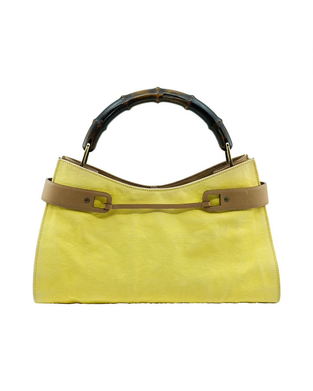 2002 GUCCI BAMBOO SHOULDER BAG
