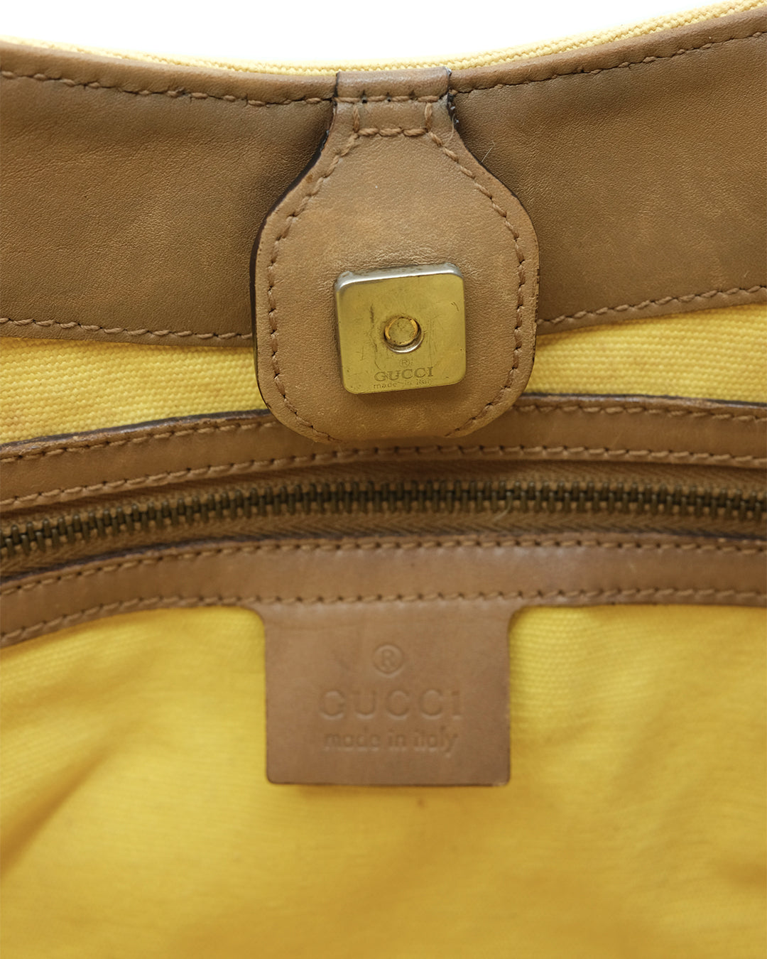 2002 GUCCI BAMBOO SHOULDER BAG