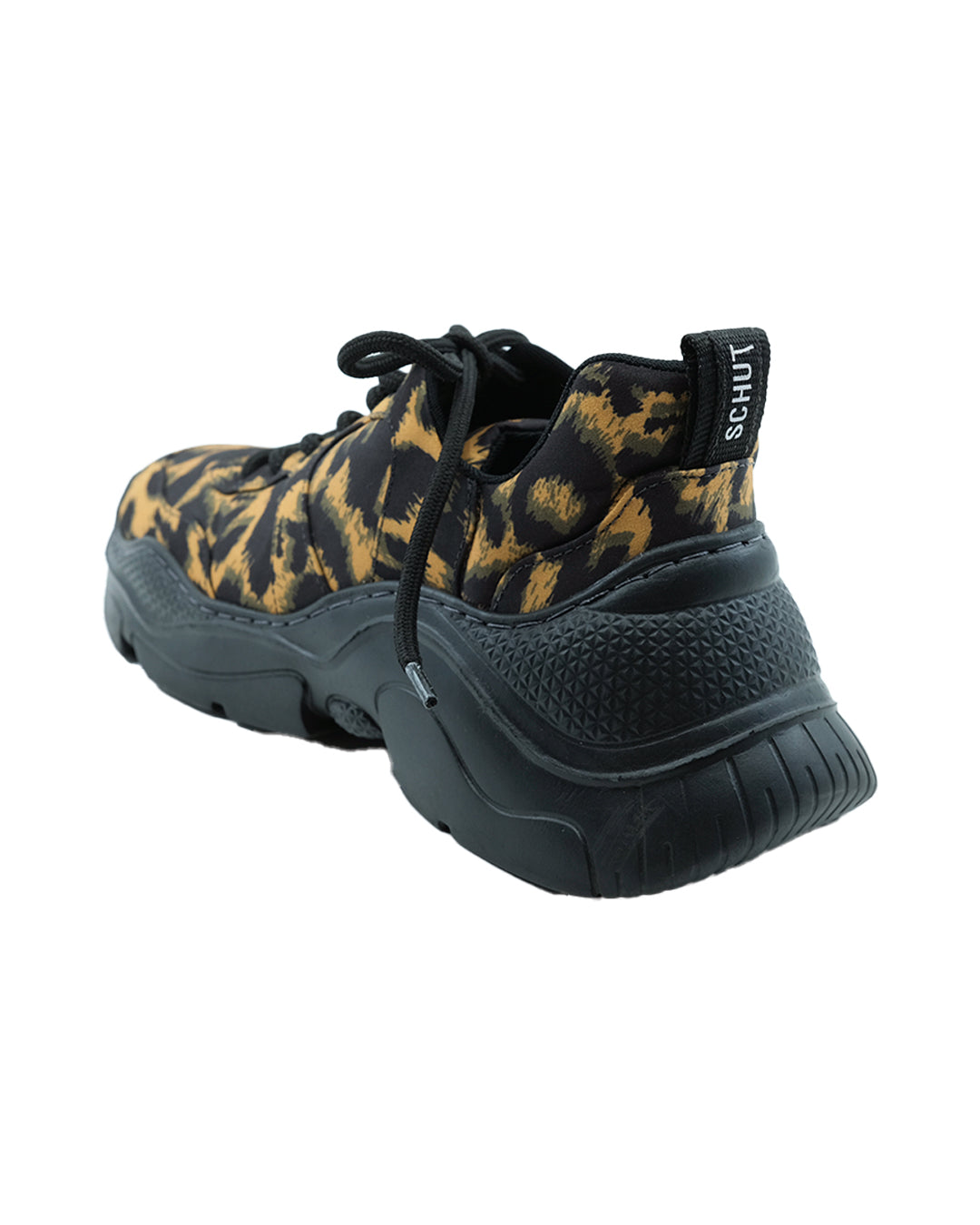 SCHUTZ ANIMAL PRINT SNEAKERS (8US)