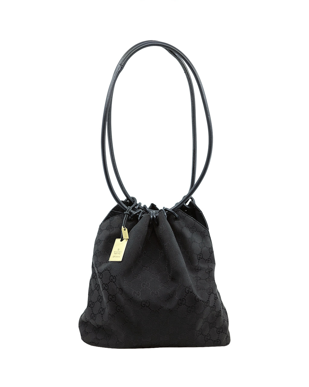 GUCCI GG CANVAS BUCKET BAG
