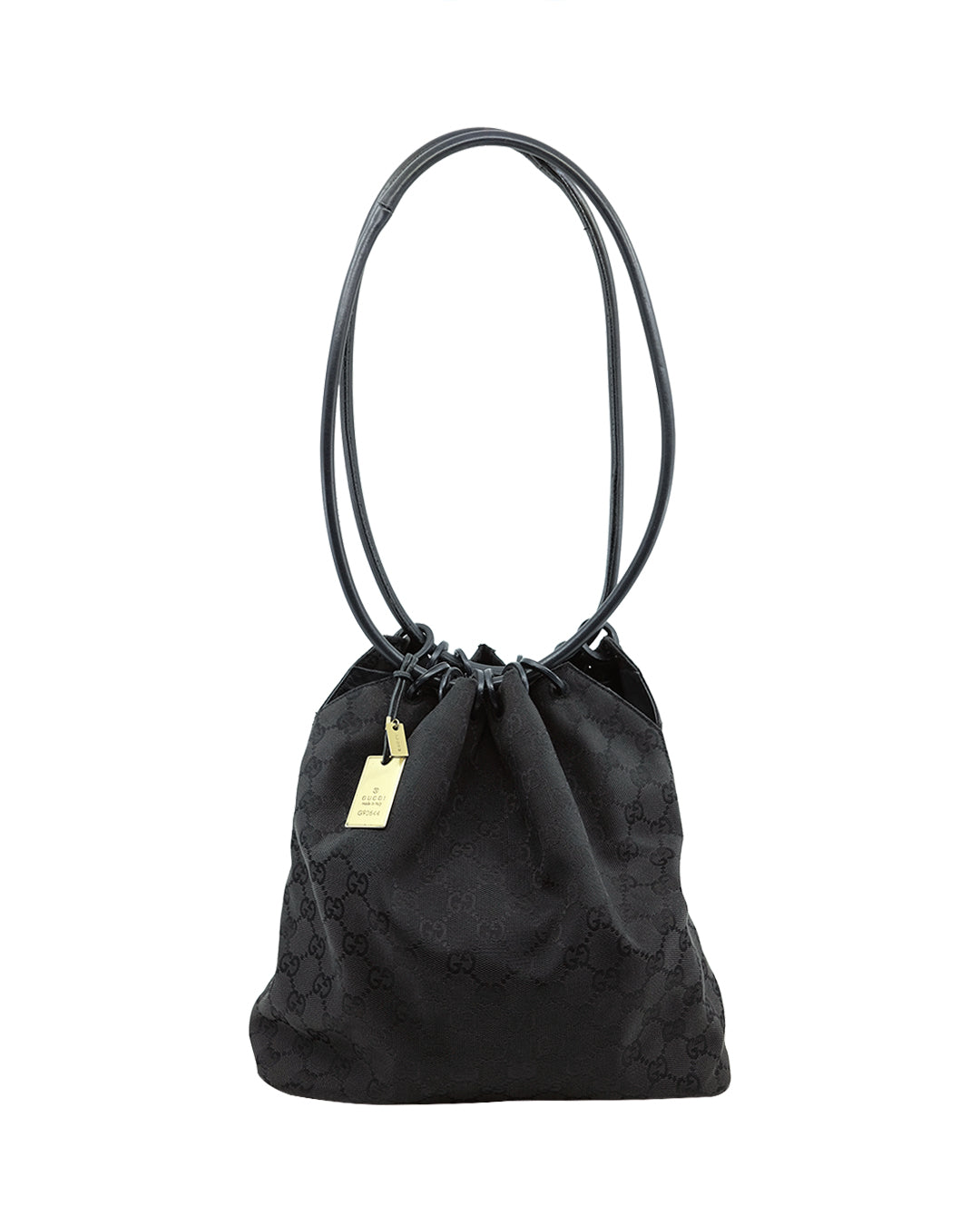 GUCCI GG CANVAS BUCKET BAG
