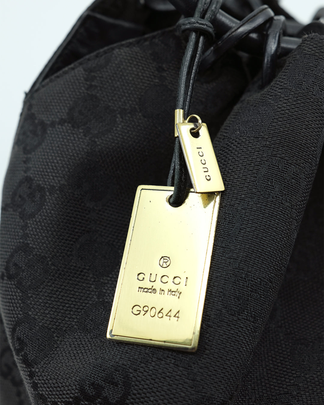GUCCI GG CANVAS BUCKET BAG