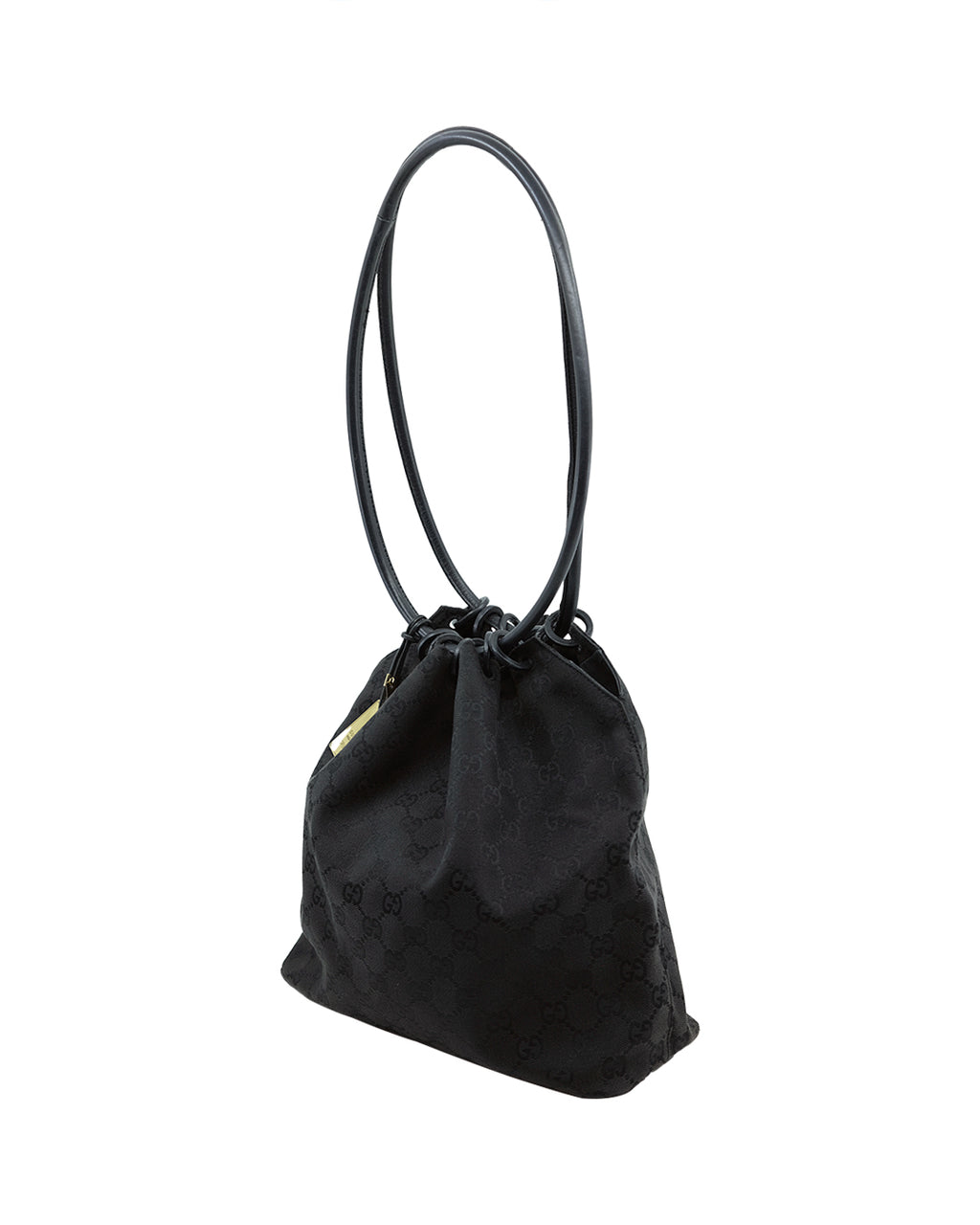 GUCCI GG CANVAS BUCKET BAG