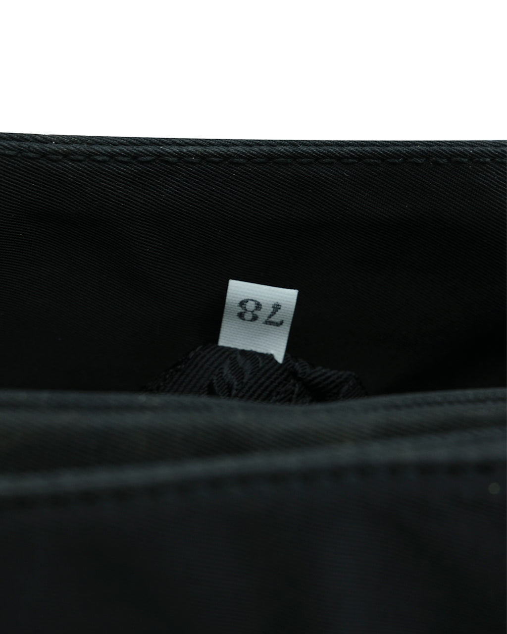 PRADA METAL HANDLE NYLON BAG