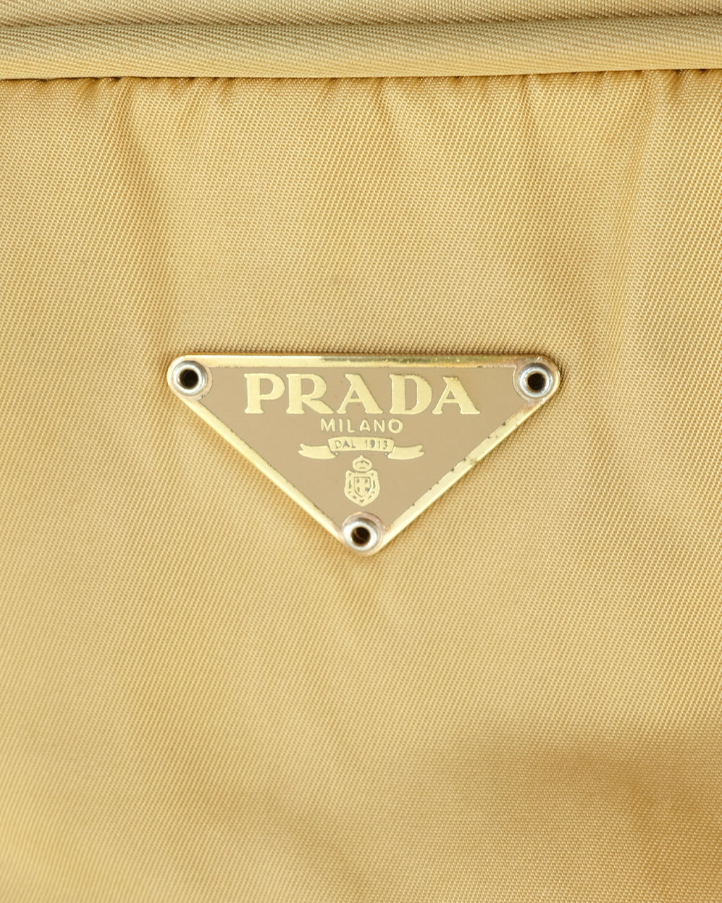 PRADA BEIGE NYLON BAG