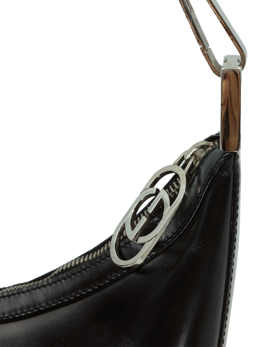 GUCCI LEATHER SHOULDER BAG
