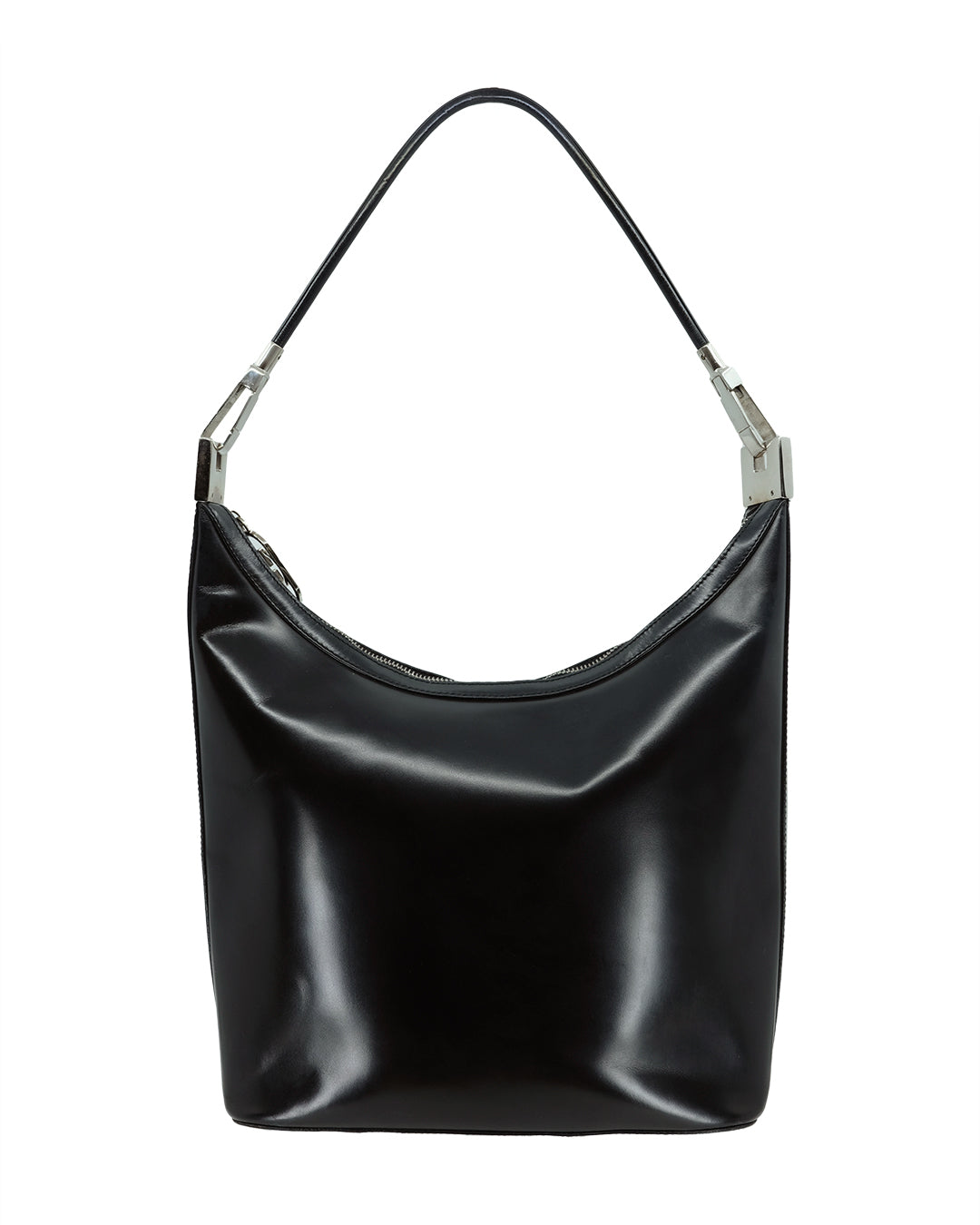 GUCCI LEATHER SHOULDER BAG