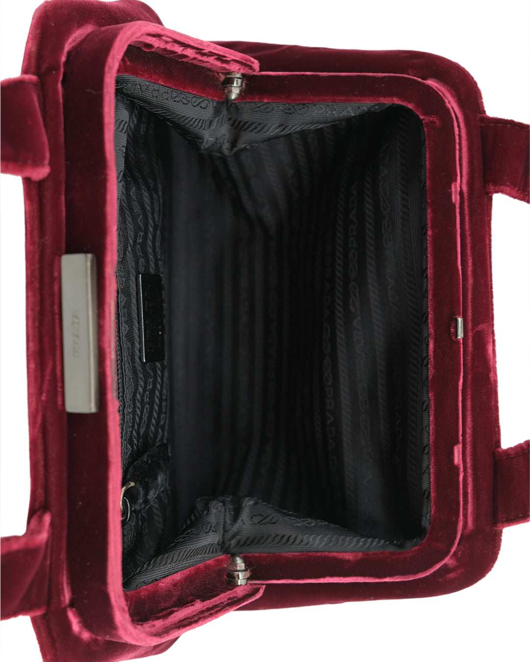 PRADA VELVET HANDBAG