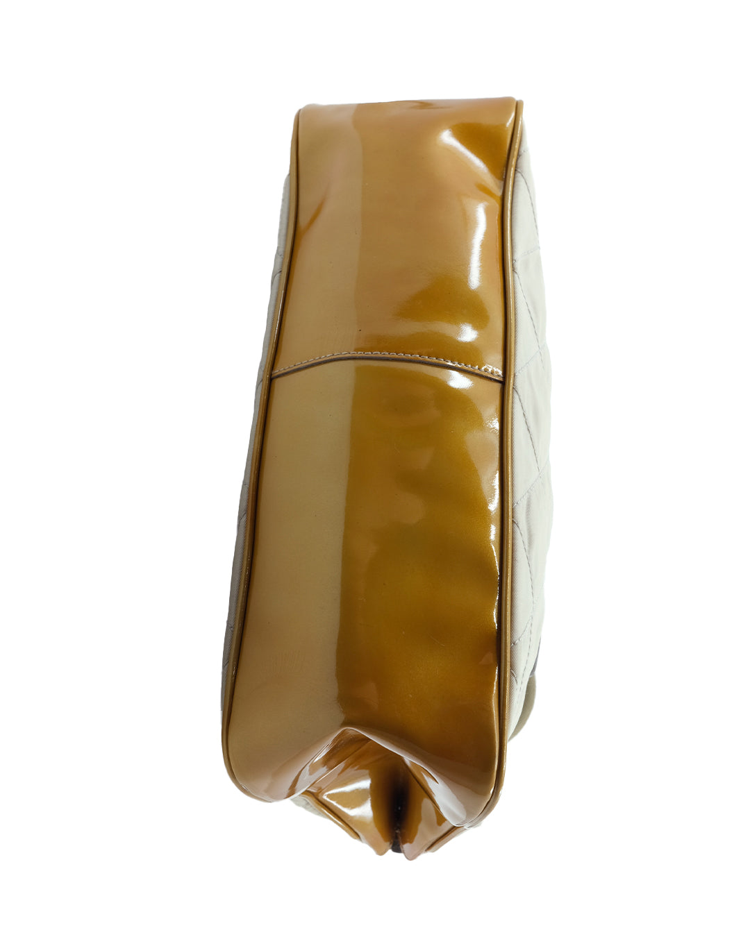 PRADA BEIGE NYLON SHOULDER BAG