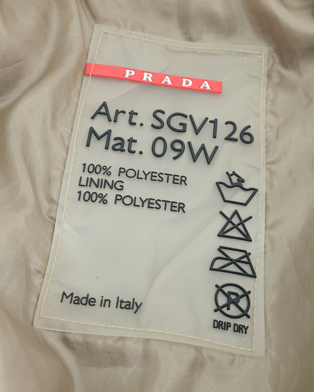 JACKET PRADA LINEA ROSSA