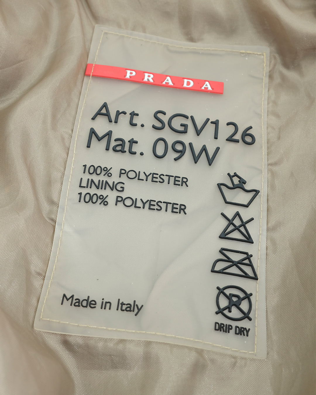 JACKET PRADA LINEA ROSSA