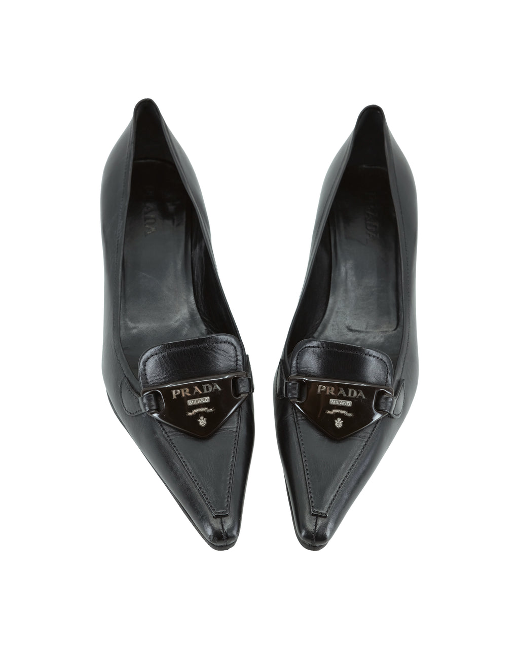 PRADA KITTEN HEELS (37)