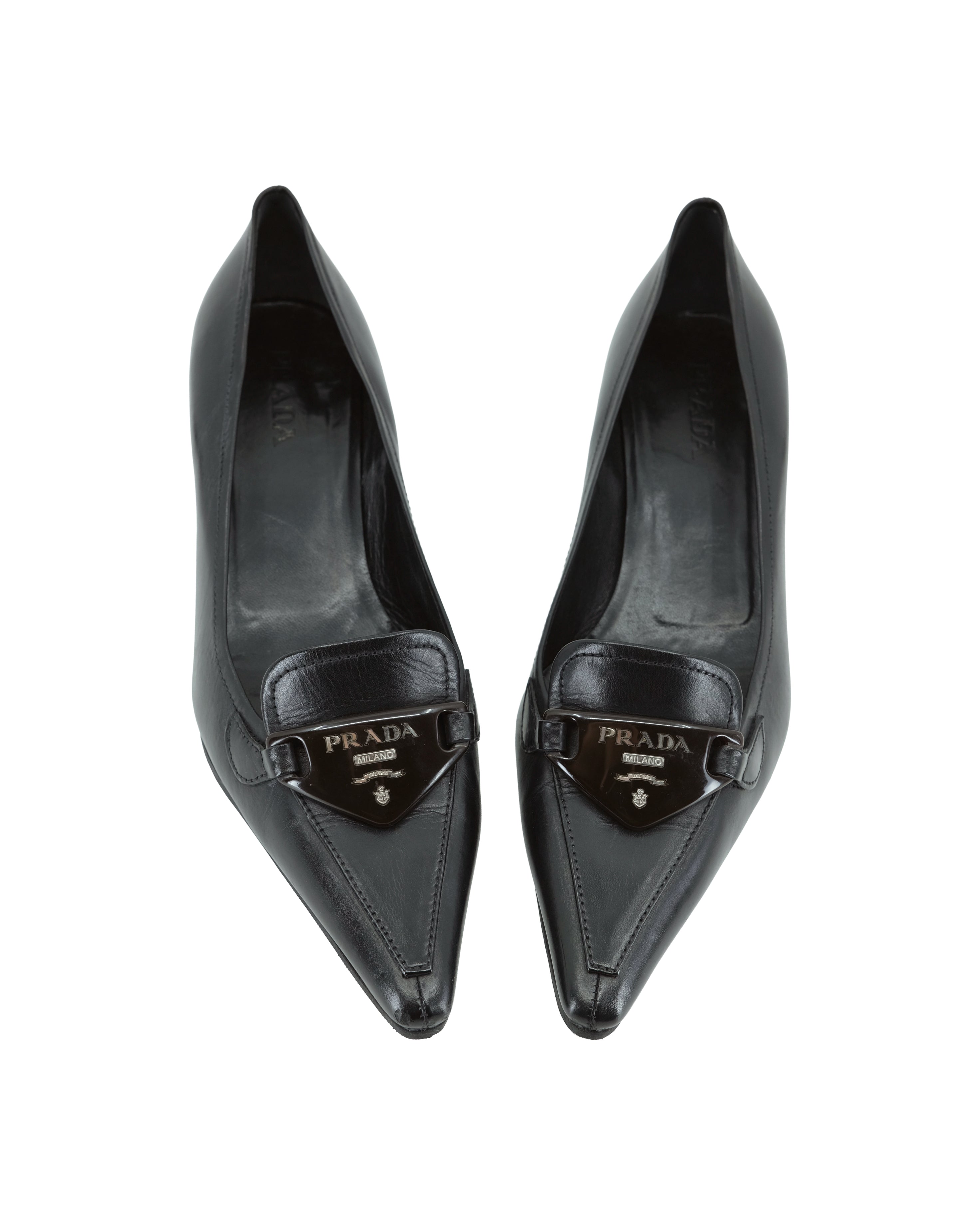 PRADA KITTEN HEELS (37)