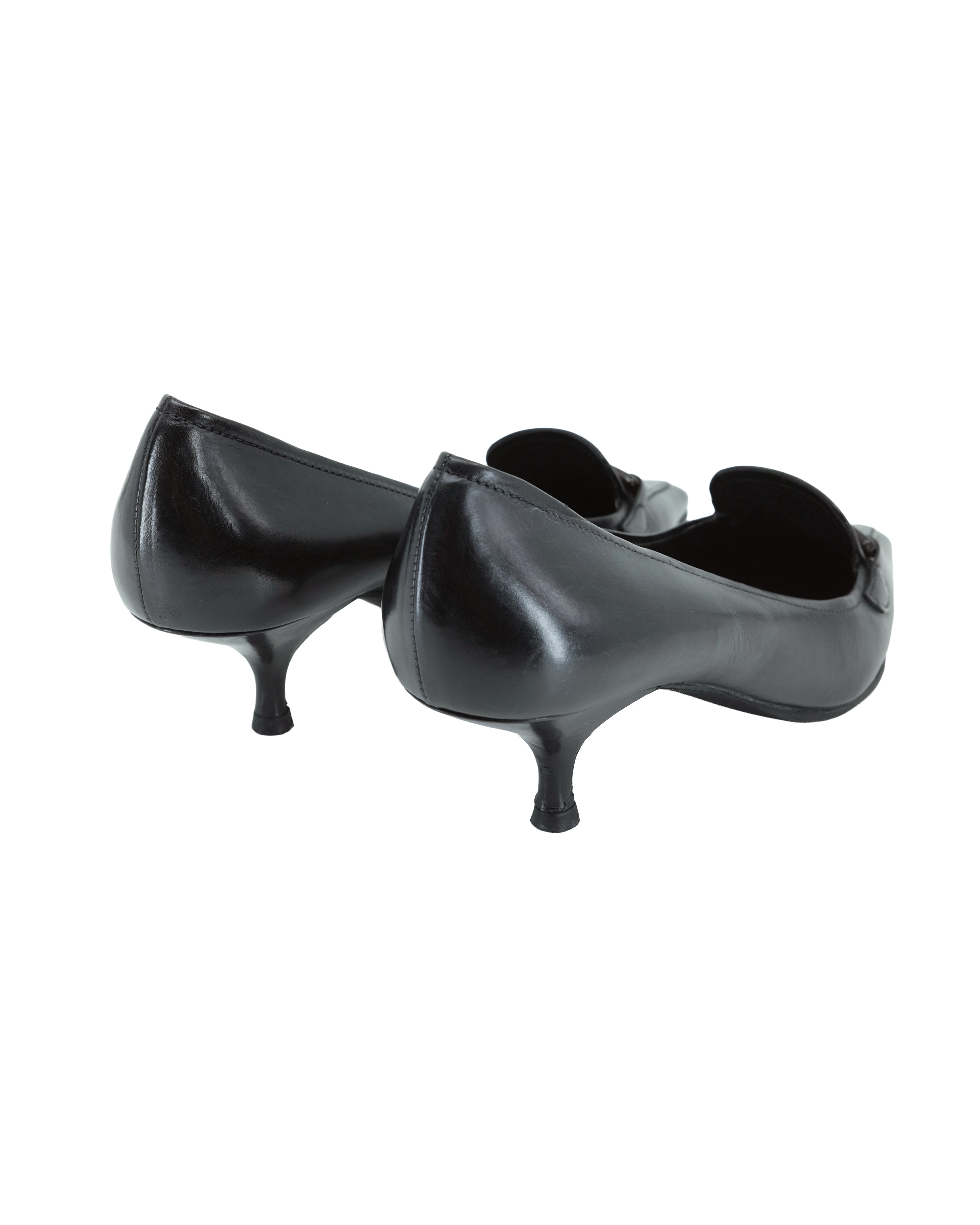 PRADA KITTEN HEELS (37)