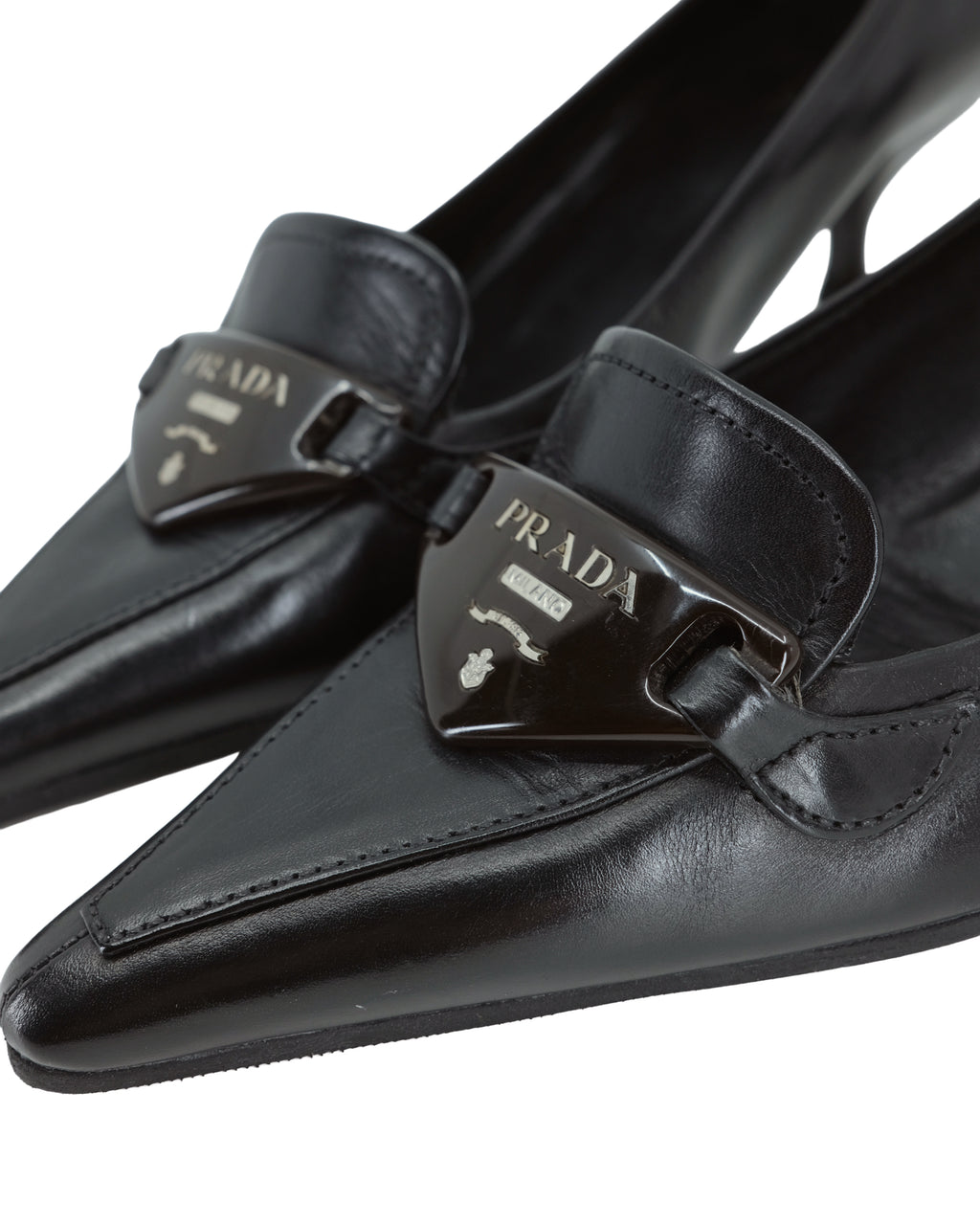 PRADA KITTEN HEELS (37)
