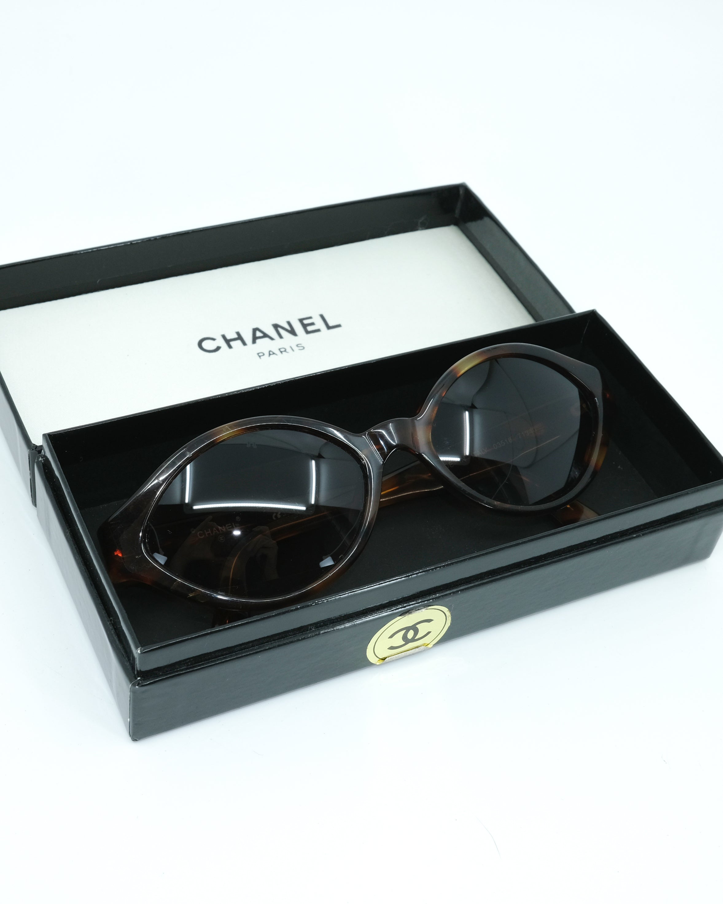 CHANEL TORTOISE SUNGLASSES