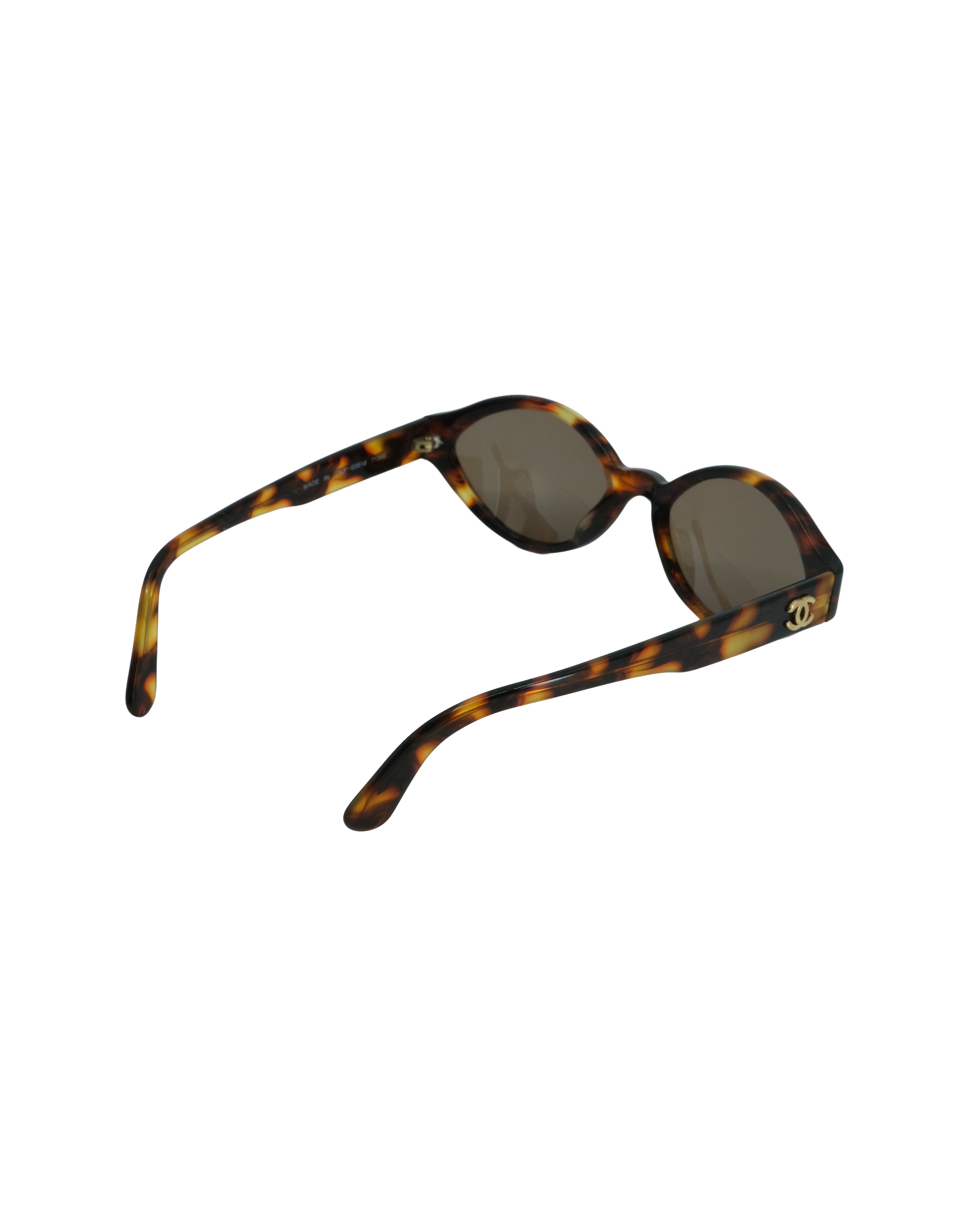 CHANEL TORTOISE SUNGLASSES