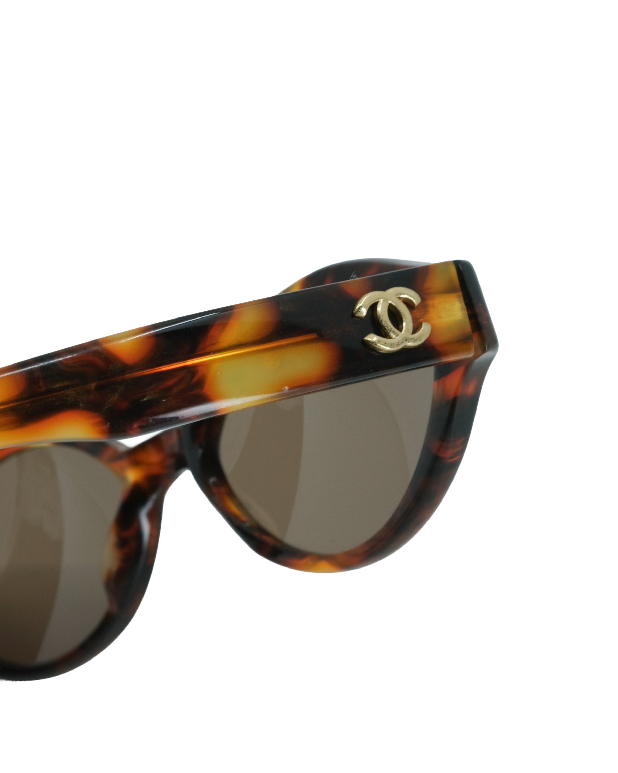 CHANEL TORTOISE SUNGLASSES