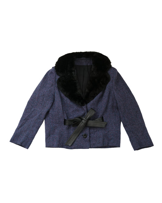 VINTAGE FUR JACKET (S)